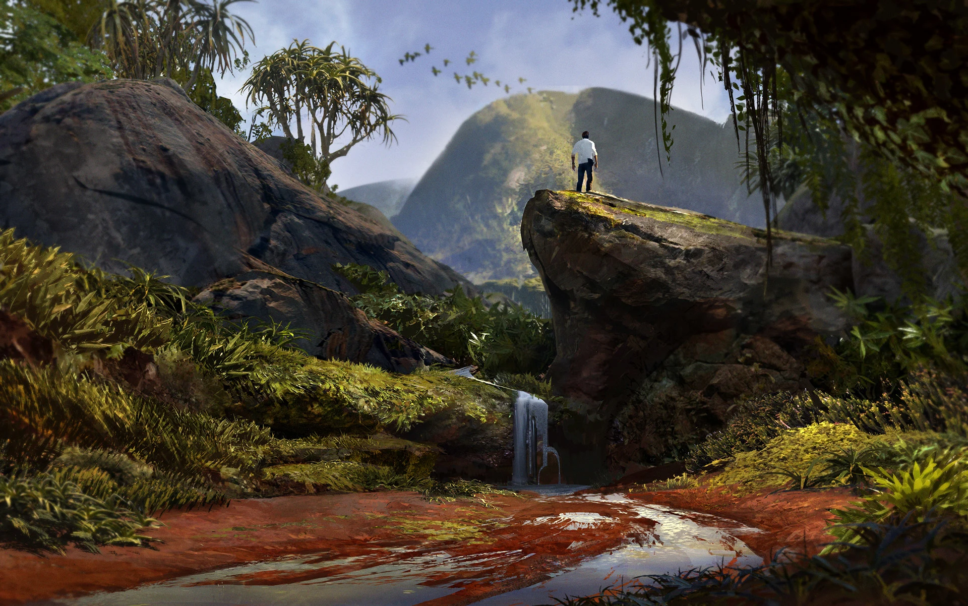 2° imagem Nathan Drake descobre uma nova ilha